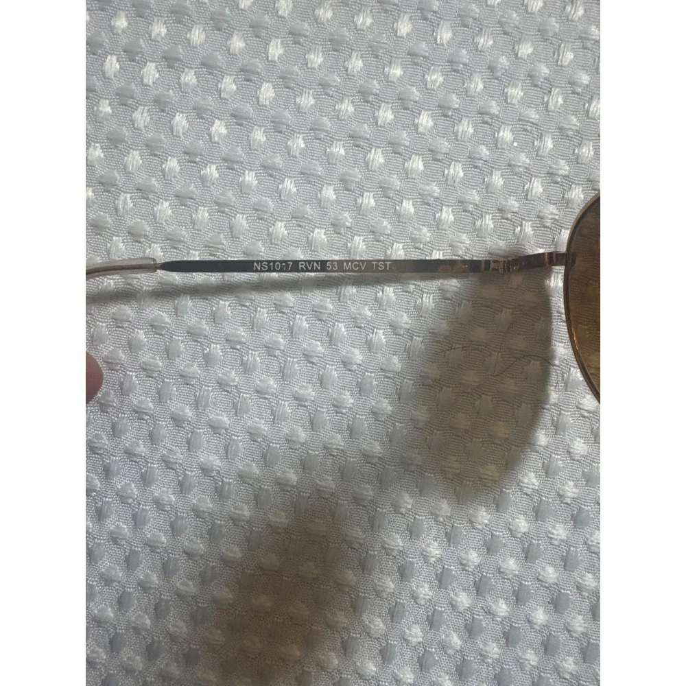 Revlon Sunglasses Women OS Rose Gold Round Aviator NS1017 RVN 53 MCV TST